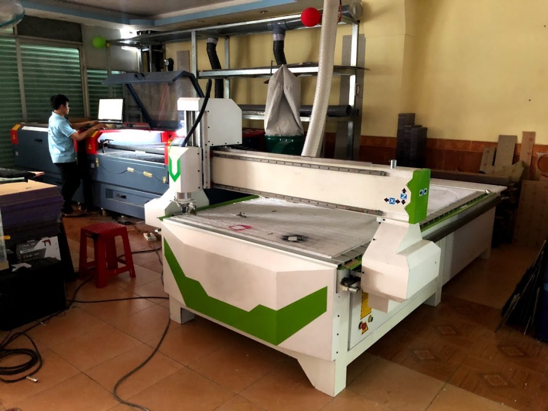 hệ thống máy cắt cnc và laser