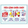 nội dung bảng tiêu lệnh chữa cháy mới nhất