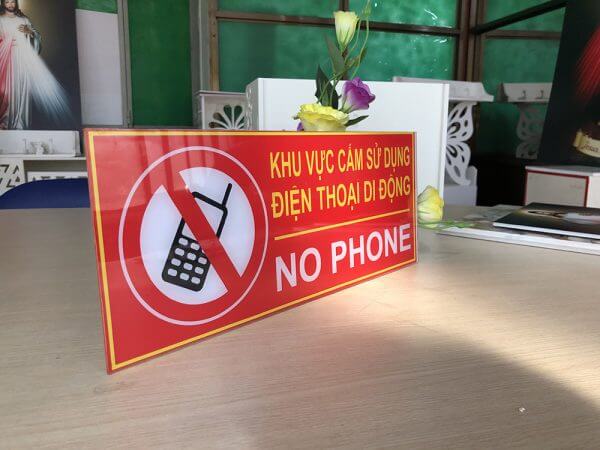 bảng no phone