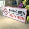 biển cảnh báo phòng điện nguy hiểm bằng nhựa mica