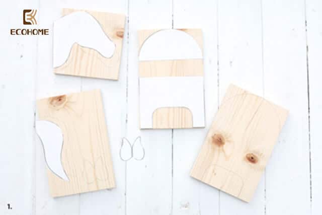 Cách tự làm kệ sách để bàn handmade đơn giản ảnh 2
