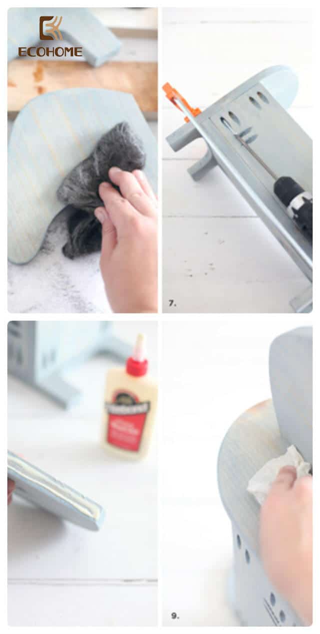 Cách tự làm kệ sách để bàn handmade đơn giản ảnh 4