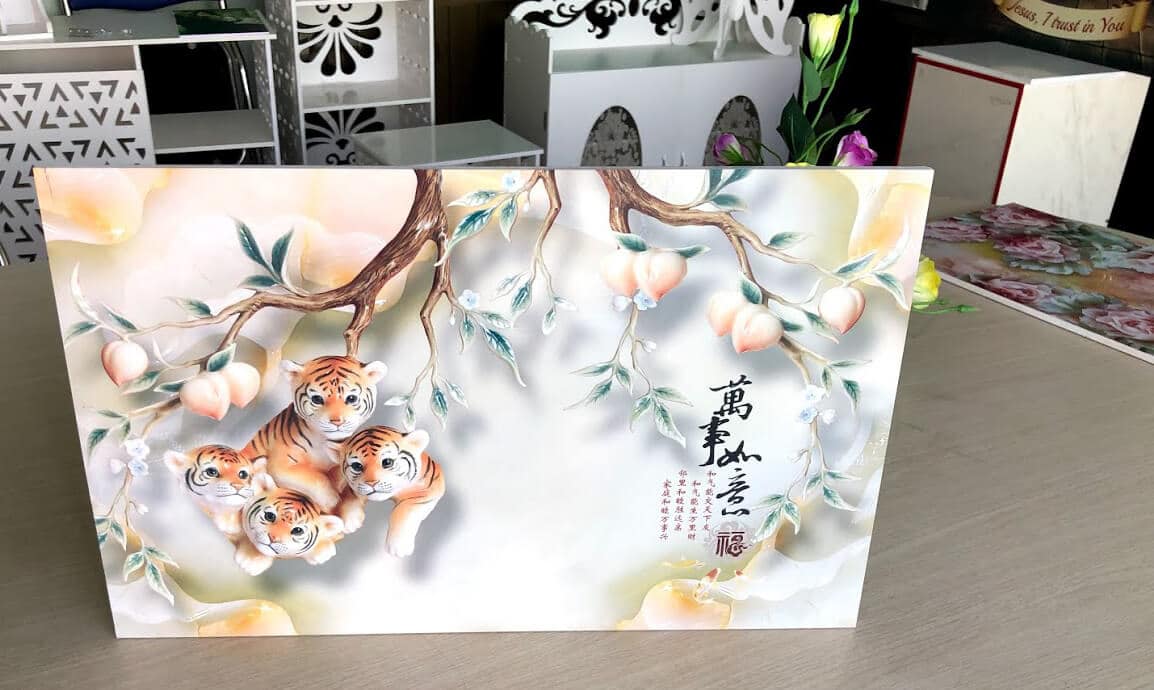 tranh treo tường pvc