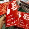 Bảng Mica vị trí chuông báo cháy Fire Alarm