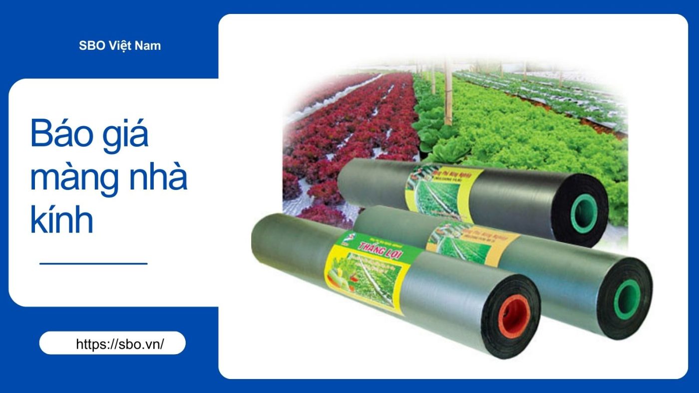 Báo giá màng nhà kính, màng phủ nhà kính giá bao nhiêu?