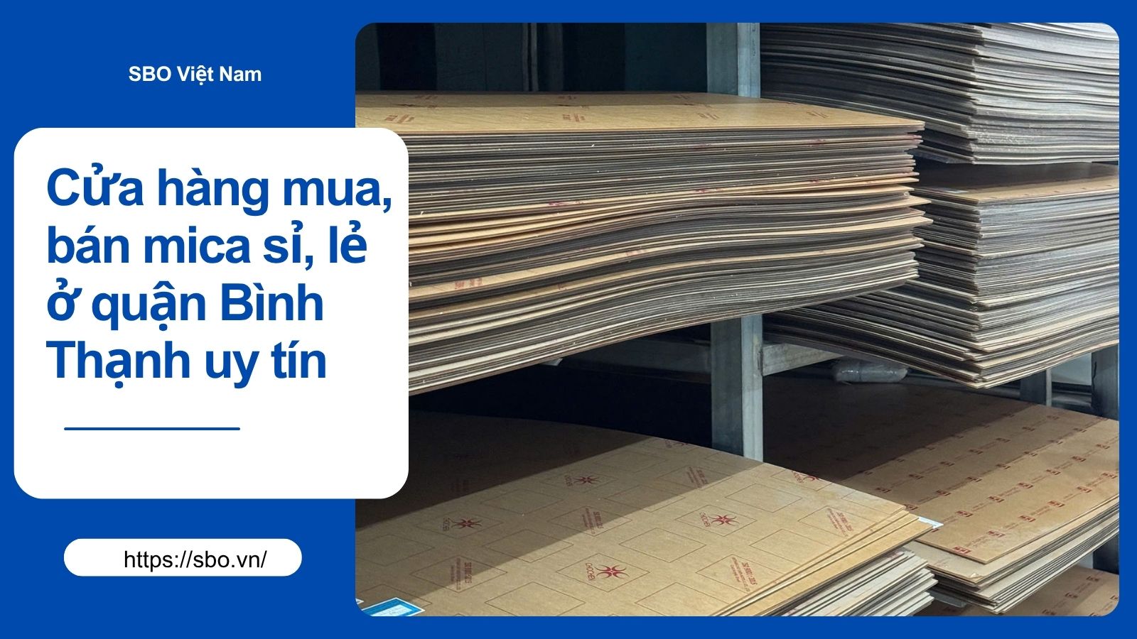 Cửa hàng mua, bán mica sỉ, lẻ ở quận Bình Thạnh uy tín