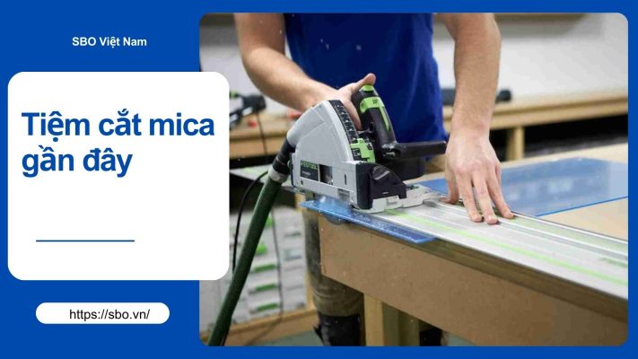 Tiệm cắt mica gần đây