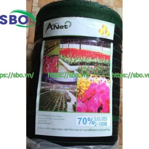 Lưới che nắng anet 2x100 m 80 xanh
