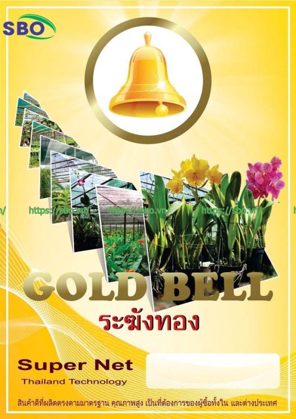 Lưới che nắng gold bell