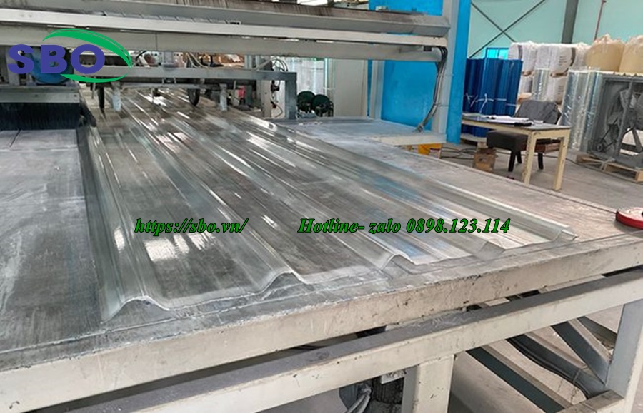 Ứng dụng của tấm lợp lấy sáng Composite