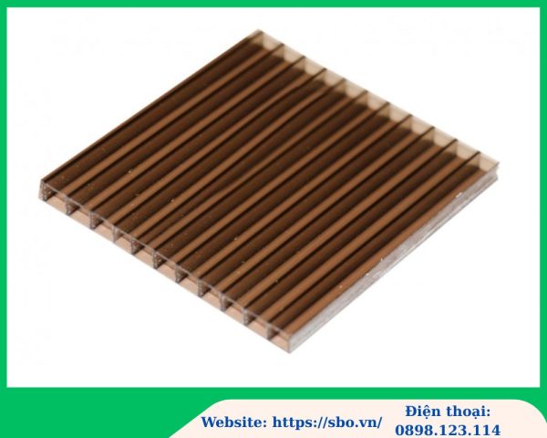 Tấm lợp lấy sáng màu trà