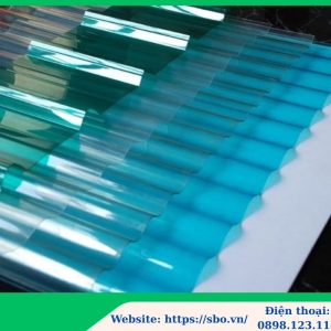 Tấm lợp lấy sáng màu xanh