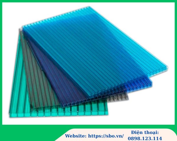 Tấm lợp lấy sáng màu xanh