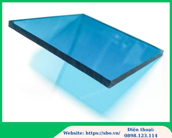 Tấm lợp lấy sáng màu xanh