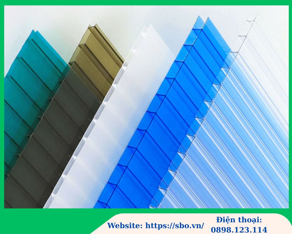 tấm lợp lấy sáng polycarbonate