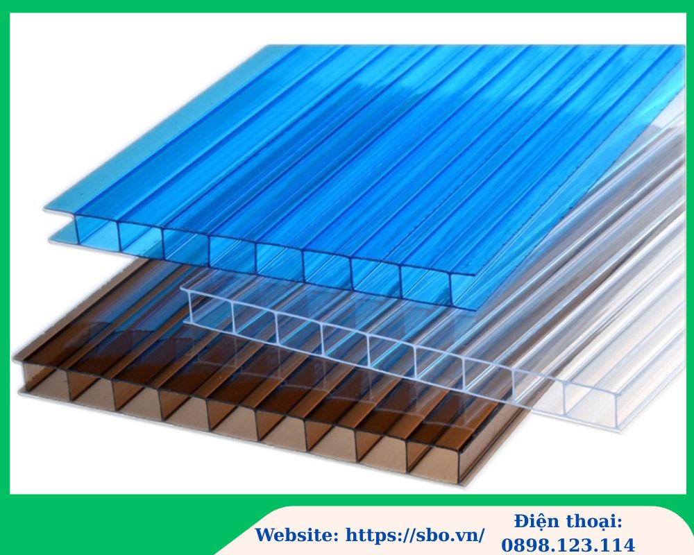 Tấm lợp lấy sáng rỗng ruột