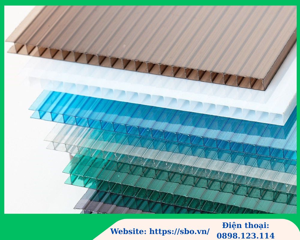 Tấm lợp lấy sáng rỗng ruột