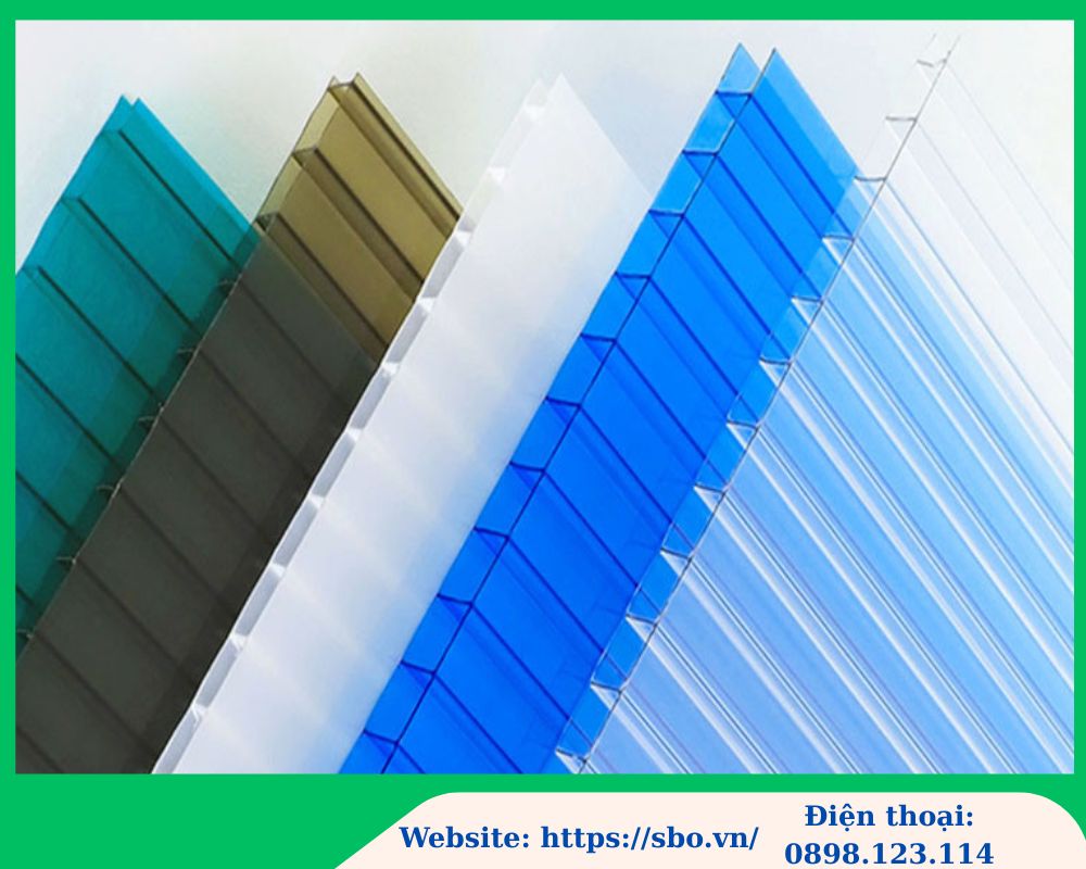 Tấm lợp lấy sáng rỗng ruột