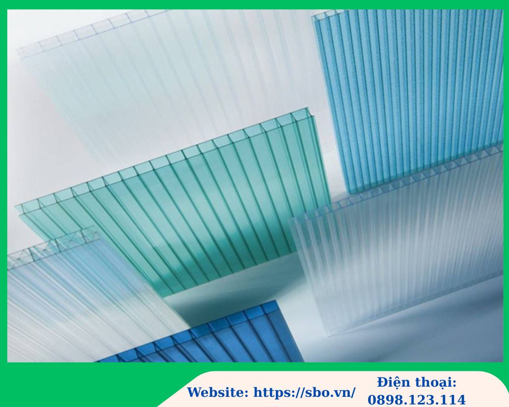 Tấm lợp lấy sáng rỗng ruột
