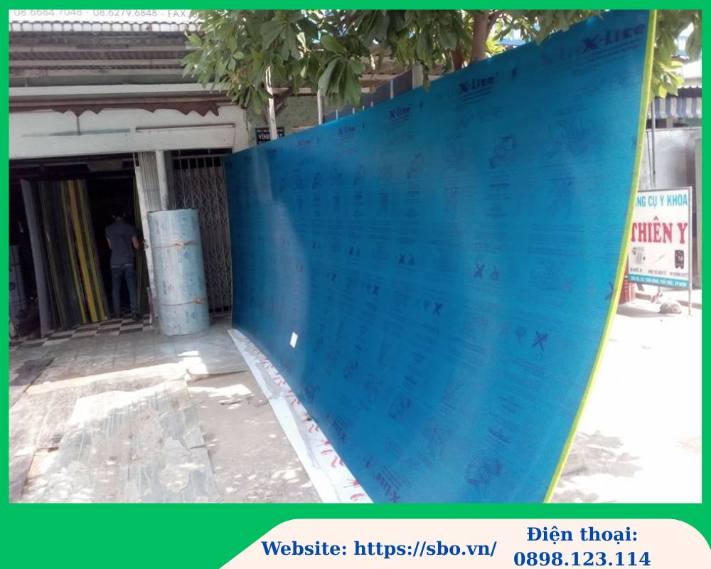 tấm nhựa lấy sáng phẳng
