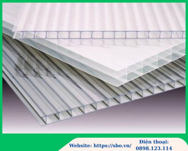 Tấm nhựa lấy sáng poly trong suốt