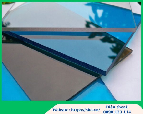tấm polycarbonate đặc ruột 10mm; tấm poly đặc 10mm
