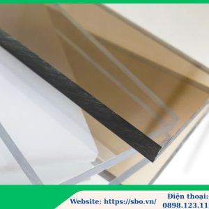 tấm polycarbonate đặc ruột 10mm; tấm poly đặc 10mm