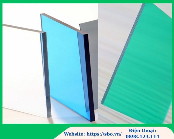 Tấm polycarbonate đặc ruột 6mm; tấm poly đặc 6mm
