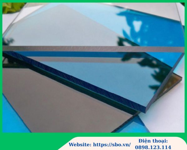 tấm polycarbonate đặc ruột 8mm; tấm poly đặc 8mm