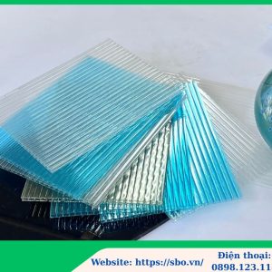 Tấm Polycarbonate rỗng 4.5mm Solmart