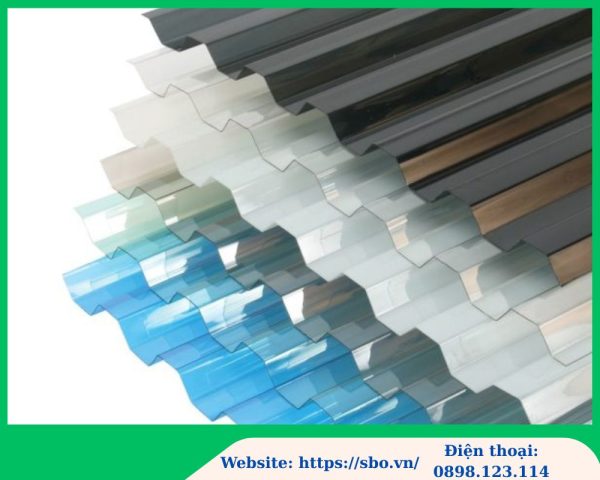 Tôn Nhựa Lấy Sáng 11 Sóng 8 Zem Solmart