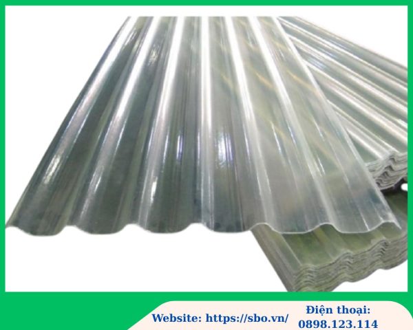 Tôn, tấm lợp lấy sáng sợi thủy tinh