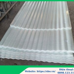 Tôn, tấm lợp lấy sáng sợi thủy tinh